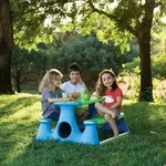 vidaXL Picknickbank f&uuml;r Kinder 89,5x84,5x48 cm Polypropylen