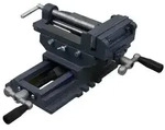 vidaXL Schraubstock Kreuztisch Handbetrieben 127 mm