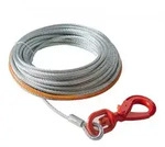 VEVOR Anschlagseil 9,5 mm x 15,2 m Stahlseil 67,6 kN Bruchfestigkeit des Kabels