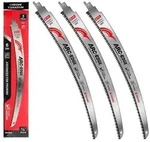 S&auml;bels&auml;gebl&auml;tter mit japanischen Z&auml;hnen, Bogenkante 380mm, 6 TPI, f&uuml;r