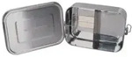 Toolbrothers Fan Edelstahl Brotdose mit Trennf&auml;chern und Edelstahldeckel 1200 ml
