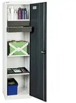 TM Werkzeug- und Materialschrank 3000, RAL 7035/7016, 2 Schubladen, 3 Wannen 300