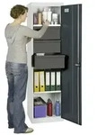Stumpf Werkzeug- und Materialschrank Serie 3000 lichtgrau / anthrazitgrau + 3