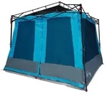 vidaXL Innenzelt mit Dach mit Speicher Blau 291 x 291 x 240 cm Taft