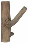 vidaXL Haken Braun 4 x 4 x 14 cm Massives upgecyceltes Holz