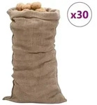 vidaXL Jutes&auml;cke 30 Stk. 65x135 cm 100% Jute 220 g/m2