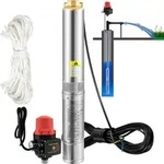 VEVOR 88 mm Tiefbrunnenpumpe 750W Brunnenpumpe 105L/min Tauchpumpe max....