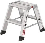 Stahlrohr-Tritt Master D80 Stufen 2 Plattform-H.470mm HAILO