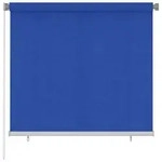 vidaXL Au&szlig;enrollo 160x140 cm Blau HDPE