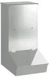 vidaXL Schweinfutterspender Silber 55 x 38 x 76 cm Verzinkter Stahl