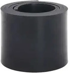 vidaXL Gummileiste f&uuml;r Schneepflug Schwarz 150x15x1 cm