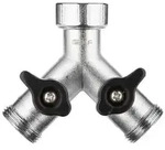GEKA&reg; plus - Zweiwegeventil - Stecksystem - Messing verchromt - IG G3/4 - auf...