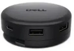Dell Pro 7-in-1 USB-C Travel Hub DA326 Schwarz