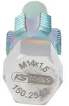 KS Tools Gewindeschneider mit F&uuml;hrungsbolzen f&uuml;r Temperatursensoren, M14x1,5