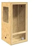 vidaXL Terrarium Braun 50 x 50 x 100 cm OSB