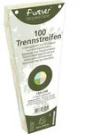 Exacompta 6x 100 Trennstreifen trapez gelocht RC Kart 105x240mm sortiert 13595E
