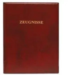 ROTH Zeugnisringbuch, Kunststoff, DIN A4, dunkelrot