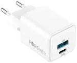 Forever TC-08 GaN Schnellladeger&auml;t 30W mit USB-C und USB-A Power Delivery &...