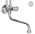 Sp&uuml;ltischarmatur Niederdruck, Chrom, f&uuml;r 5 Ltr. Boiler &Uuml;bertischspeicher