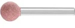 Schleifstift - PFERD Poliflex&reg; - Schaft-&Oslash; 6 mm - Kugelform - f&uuml;r Stahl, Edelstahl,