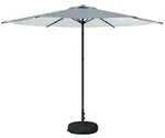vidaXL Garten-Sonnenschirm 300 x 300 cm Polyester Rechtwinklig