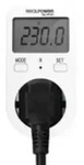 RealPower EM-1 Energiemessger&auml;t, LCD, AC, 16 A, 76 mm, 53 mm, 100 mm