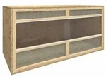 vidaXL Terrarium Holzwerkstoff 100x47x47 cm