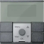 Merten MEG5754-0414 Unterputz-Zeitschaltuhr digital Astro-Funktion, Zufallsfunktion