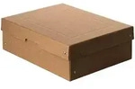 Falken 5x PURE Box Nature DIN A4, F&uuml;llh&ouml;he 100 mm braun - Braun - 22001800F