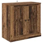 vidaXL Sideboard Altholz 70 x 35,5 x 67,5 cm Holzwerkstoff