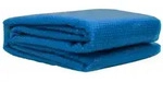 vidaXL Poolabdeckung Extra Schwer Blau 356 cm PE