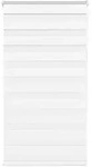 vidaXL Zebrarollo Wei&szlig; 85x150 cm Stoffbreite 80,9 cm Polyester