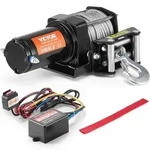 VEVOR Elektrische Seilwinde, 3000 lb Zugkraft, 12 V DC f&uuml;r ATV/UTV, mit &Phi;3/16...
