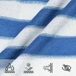 vidaXL Sonnensegel 4 x 4 x 5,8 m HDPE
