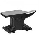 VEVOR Amboss Einzelner Hornamboss 4kg Stahlgussamboss Geschmiedeter Amboss...