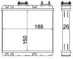 Mahle AH247000S W&auml;rmetauscher, Innenraumheizung