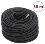 "vidaXL Hybrid-Luftschlauch Schwarz 0,6" 50 m Gummi und PVC"
