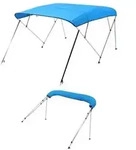 VEVOR Bimini Top Bootsabdeckung Sonnenverdeck (4 B&ouml;gen) aus 600D Polyester mit