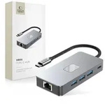 Tech-Protect HB05 HUB 9in1 Adapter USB-C + USB2.0 USB3.0 HDMI 4K 60HZ SD / TF...