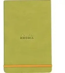 Rhodia Webnotepad A5 96 Bl liniert, mikroperforiert, 90g, Anisgr&uuml;n 194384C