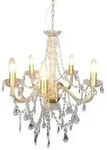 "5er Krone "CECILIA" D: 52 cm gold"