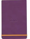 Rhodia Webnotepad A5 96 Bl liniert, mikroperforiert, Papier 90g, Violett 194393C