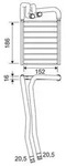 Valeo 811605 W&auml;rmetauscher, Innenraumheizung