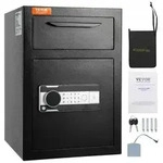 VEVOR 2,5 L Einwurftresor, Deposittresor mit Drop-Slot, elektronischem...