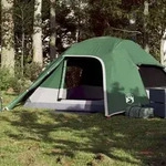 vidaXL Kuppel-Campingzelt 4 Personen Gr&uuml;n Wasserdicht