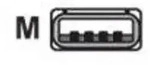 Datalogic Verbindungskabel, USB-A, gerade, 2.0m Multimedia-Technik Zubeh&ouml;r