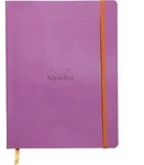 Rhodia Notizbuch 19x25cm, 80 Bl dot/kariert, Papier 90g, Flieder 117561C