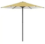 vidaXL Garten-Sonnenschirm 230 x 230 cm Polyester Rechtwinklig