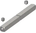 Panikstift NW-400-90 4-KT.9mm geteilter Vollstift TECWERK
