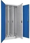 Vertikalauszugsschrank B1000xT600xH1950 mm 3 Wannen RAL 7035/5012 - Artikel: